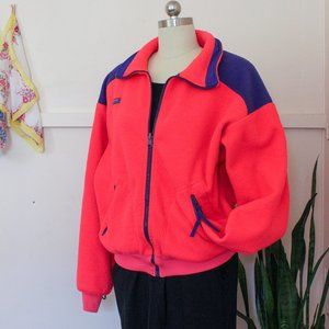 Vintage Columbia Fleece Colorblock Zip Up